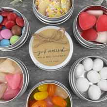 Load image into Gallery viewer, Wedding Sweet Tins with Twine