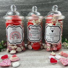 Load image into Gallery viewer, Personalised Valentine's Sweet Jar