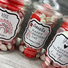 Load image into Gallery viewer, Personalised Valentine's Sweet Jar