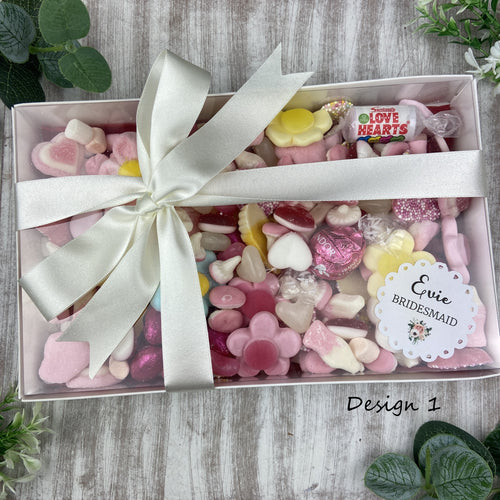 Bridesmaid Gift - Personalised Luxury Sweet Box,-The Persnickety Co