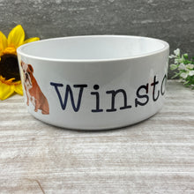 Load image into Gallery viewer, Personalised Photo Dog Bowl