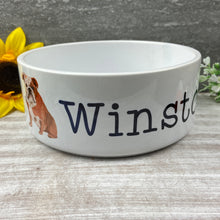 Load image into Gallery viewer, Personalised Photo Dog Bowl