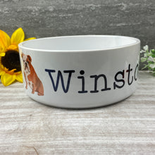 Load image into Gallery viewer, Personalised Photo Dog Bowl