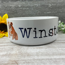 Load image into Gallery viewer, Personalised Photo Dog Bowl-The Persnickety Co