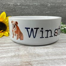 Load image into Gallery viewer, Personalised Photo Dog Bowl