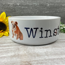 Load image into Gallery viewer, Personalised Photo Dog Bowl