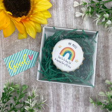 Load image into Gallery viewer, Personalised Thank You Rainbow Iced Biscuit