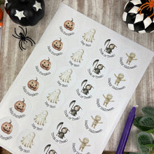 Load image into Gallery viewer, Spooky Halloween Stickers