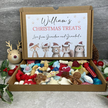 Load image into Gallery viewer, Personalised Christmas Festive Friends Sweet Box