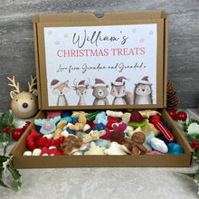 Load image into Gallery viewer, Personalised Christmas Festive Friends Sweet Box