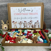Load image into Gallery viewer, Personalised Christmas Festive Friends Sweet Box