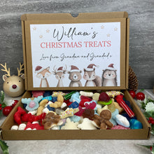 Load image into Gallery viewer, Personalised Christmas Festive Friends Sweet Box