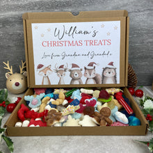 Load image into Gallery viewer, Personalised Christmas Festive Friends Sweet Box