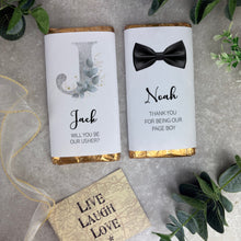 Load image into Gallery viewer, Personalised Wedding Chocolate Bar