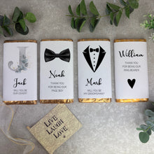 Load image into Gallery viewer, Personalised Wedding Chocolate Bar