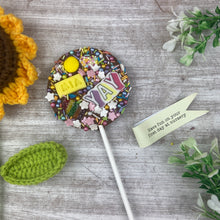 Load image into Gallery viewer, Personalised Have Fun On Your First Day At Nursery Belgian Chocolate Lollipop-The Persnickety Co
