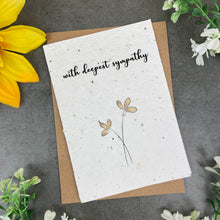 Load image into Gallery viewer, Deepest Sympathy Plantable Seed Card