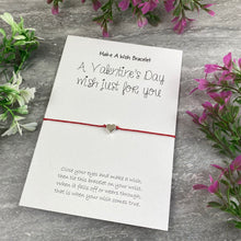 Load image into Gallery viewer, A Valentine's Wish Just For You - Wish Bracelet-6-The Persnickety Co