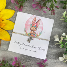 Load image into Gallery viewer, A Special Niece Easter Bunny Beaded Bracelet