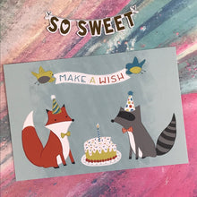Load image into Gallery viewer, Make A Wish Postcard-The Persnickety Co
