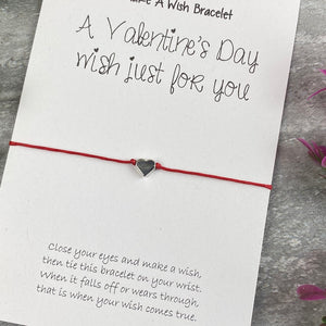 A Valentine's Wish Just For You - Wish Bracelet-8-The Persnickety Co