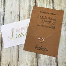 Load image into Gallery viewer, A Bond Between Sisters Can Never Be Untied-The Persnickety Co
