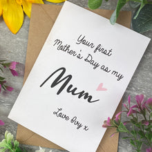 Load image into Gallery viewer, First Mother's Day Personalised Card
