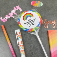 Load image into Gallery viewer, Good Luck in Your New Class - Personalised Lollipop