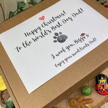 Load image into Gallery viewer, Happy Christmas Worlds Best Dog Mum/Dad Sweet Box