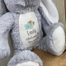 Load image into Gallery viewer, Personalised Bunny Rabbit Soft Toy - Welcome To The World
