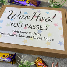 Load image into Gallery viewer, Woo Hoo! You Passed - Personalised Chocolate Box-8-The Persnickety Co