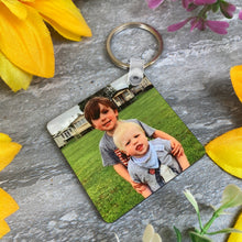 Load image into Gallery viewer, This Mummy Is Loved By Photo Keyring
