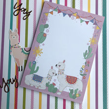 Load image into Gallery viewer, Llama A5 Notepad-3-The Persnickety Co