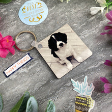Load image into Gallery viewer, Personalised Dog Dad Keyring