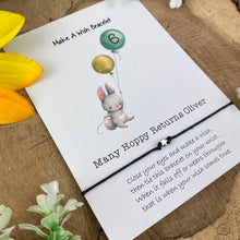 Load image into Gallery viewer, Many Hoppy Returns Wish Bracelet-2-The Persnickety Co