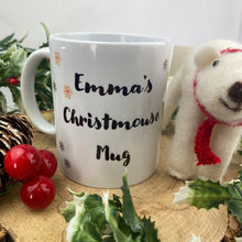 Load image into Gallery viewer, Personalised Christmouse Mug-9-The Persnickety Co