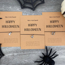 Load image into Gallery viewer, Happy Halloween Wish Bracelet