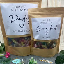Load image into Gallery viewer, Happy 1st Fathers Day Sweet Pouch