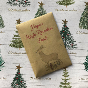 Magic Reindeer Food Kraft Envelope-3-The Persnickety Co