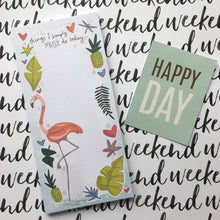 Load image into Gallery viewer, Flamingo List Pad-3-The Persnickety Co