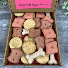 Load image into Gallery viewer, Personalised Valentine's Dog Treat Box