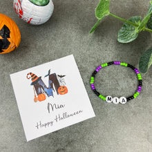Load image into Gallery viewer, Cute Personalised Halloween Bracelet