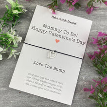 Load image into Gallery viewer, Mummy To Be Happy Valentine's Day Wish Bracelet-6-The Persnickety Co