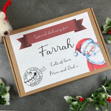 Load image into Gallery viewer, Christmas Personalised Letterbox Gift