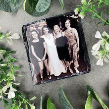 Load image into Gallery viewer, £5.00 Special Offer! Personalised Slate Coaster - Black and White