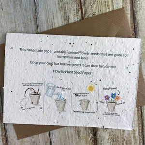 Grandad If You Were A Flower I'd Pick You - Personalised Plantable Seed Card-8-The Persnickety Co