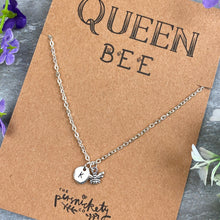 Load image into Gallery viewer, Queen Bee Necklace-5-The Persnickety Co