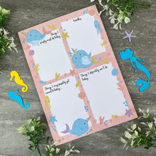 Load image into Gallery viewer, Narhwal A5 Notepad-6-The Persnickety Co