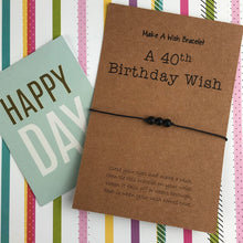 Load image into Gallery viewer, A 40th Birthday Wish - Onyx-8-The Persnickety Co