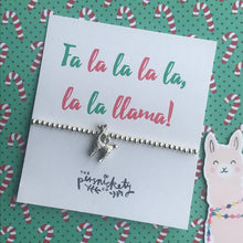 Load image into Gallery viewer, Fa la la la la la la llama Bracelet-3-The Persnickety Co